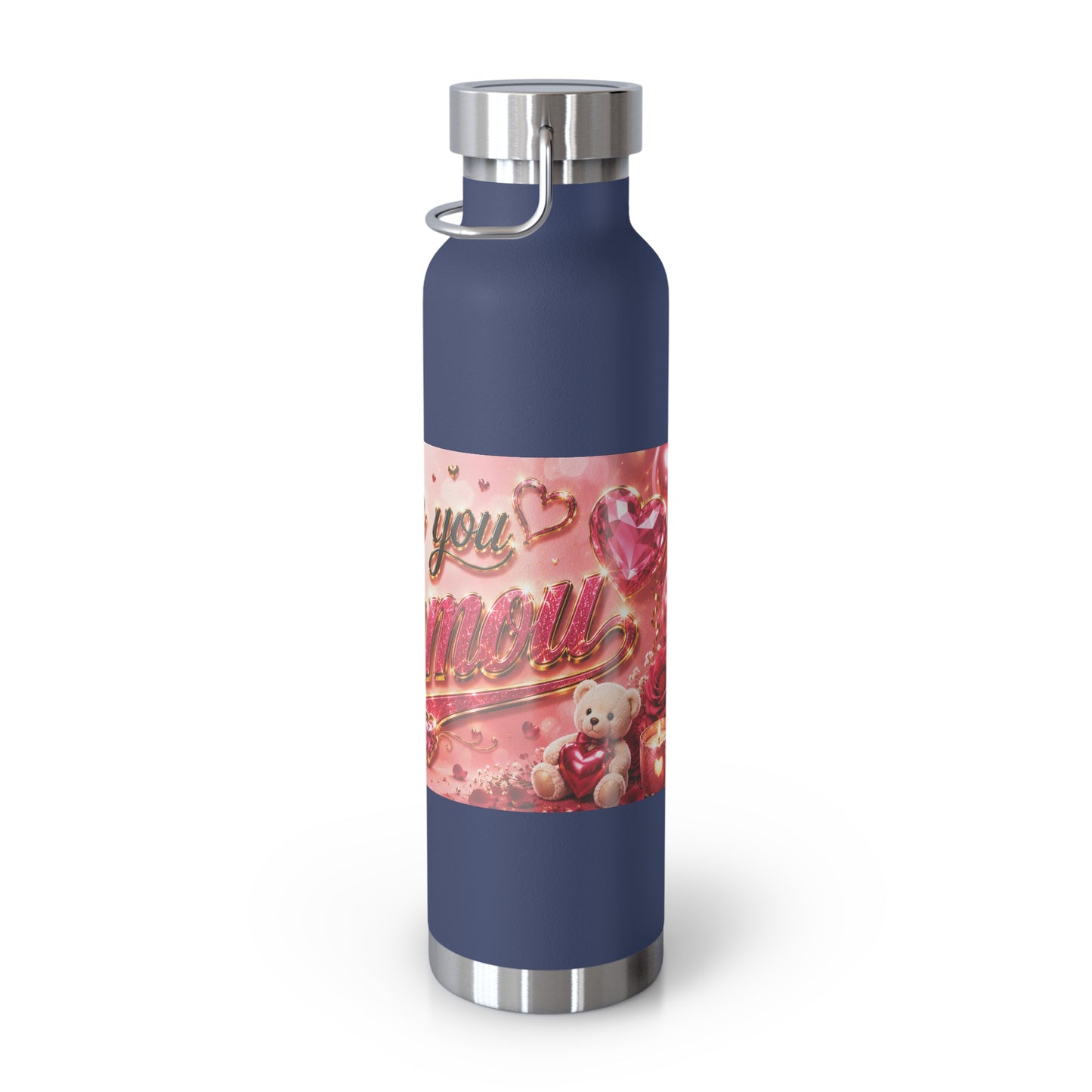 USA ONLY/ MERCH WARS/  22oz Copper Vacuum Bottle #DRINK006 - by Shamou