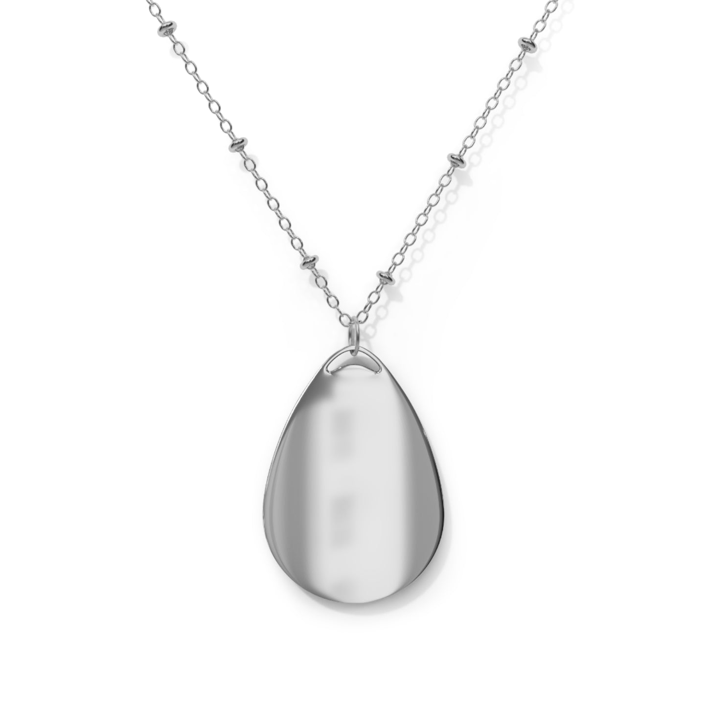 MT TEMPLATE/ USA ONLY/ MERCH WARS/  Oval Pendant Necklace #JEWEL001 - by