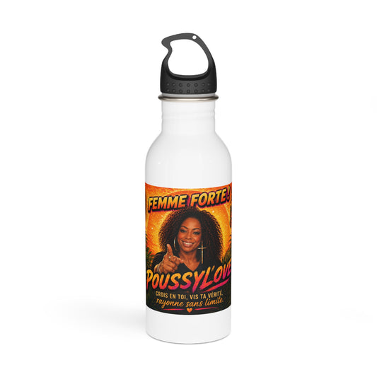 CANADA ONLY/ MERCH WARS/ Stainless Steel Water Bottle #DRINK007/ by Poussylove