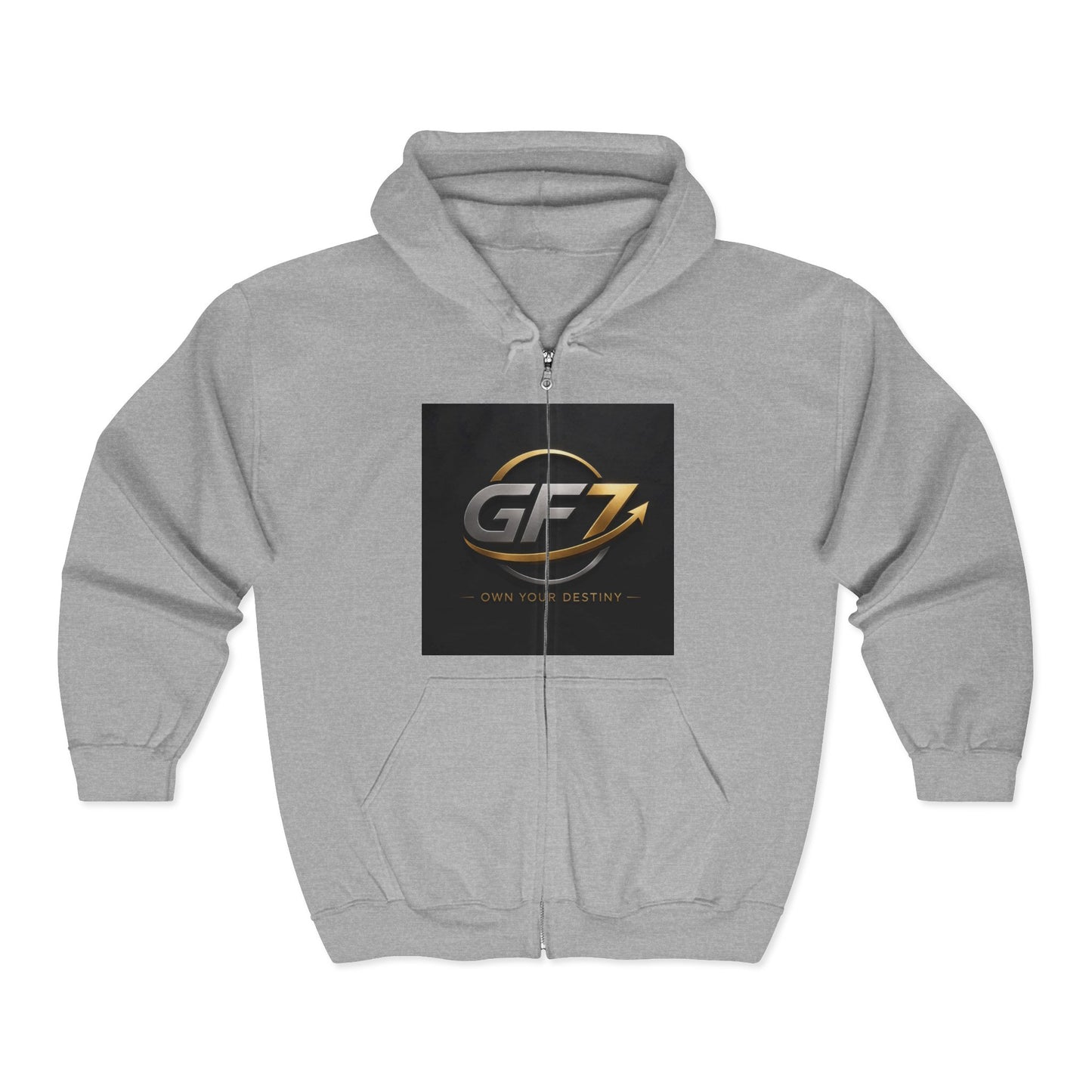 Merch Wars Product 012 Zip Hoodie Pullover/  Gildan 18600/ Size: 4500X3000 px  V2 by Fredo