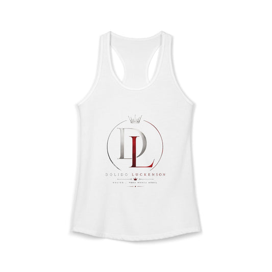Merch Wars Product 019 Women's Ideal Racerback Tank by Dolido