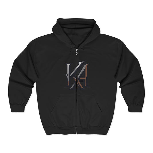 Merch Wars Product 012 Zip Hoodie Pullover/  Gildan 18600/ Size: 4500X3000 px By King Aspilla V2