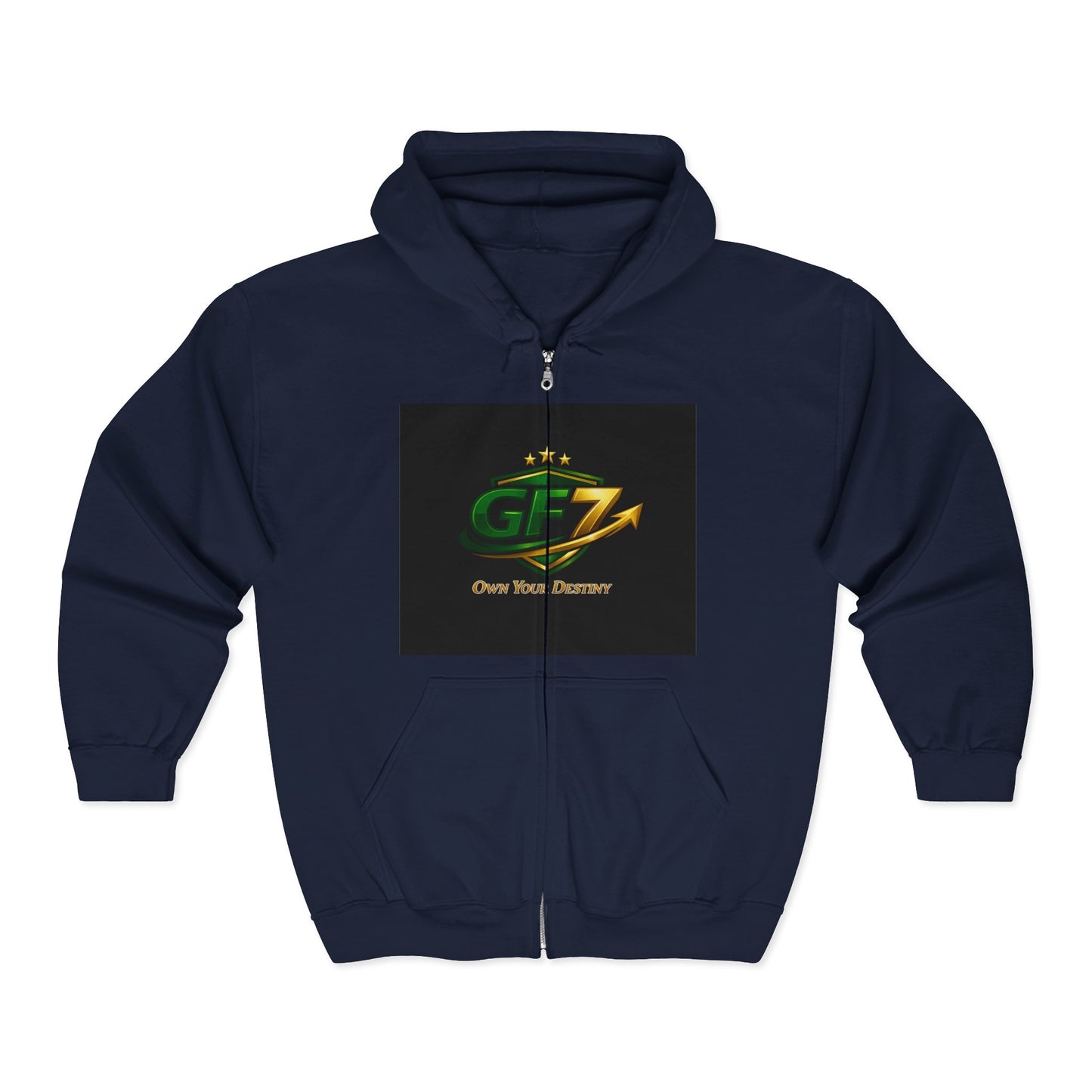 Copy of Merch Wars Product 012 Zip Hoodie Pullover/  Gildan 18600/ Size: 4500X3000 px  V2 by Fredo