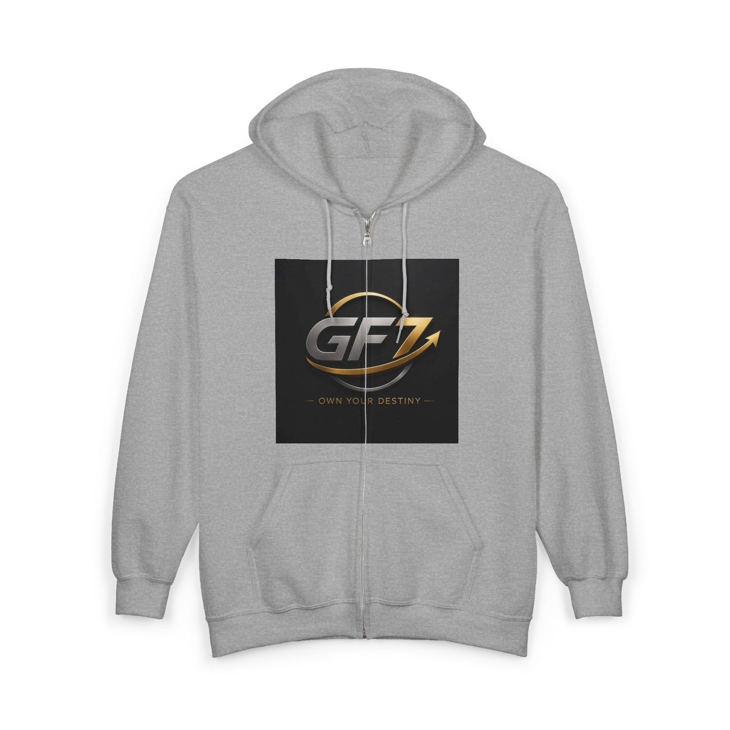 Merch Wars Product 012 Zip Hoodie Pullover/  Gildan 18600/ Size: 4500X3000 px  V2 by Fredo