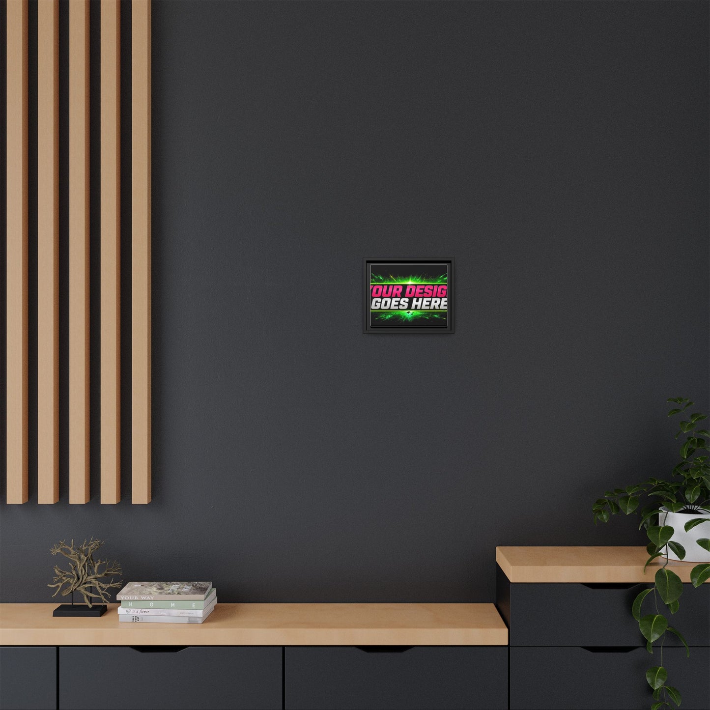 Template  Merch Wars Product #036 Framed Matte Canvas Wall Art —