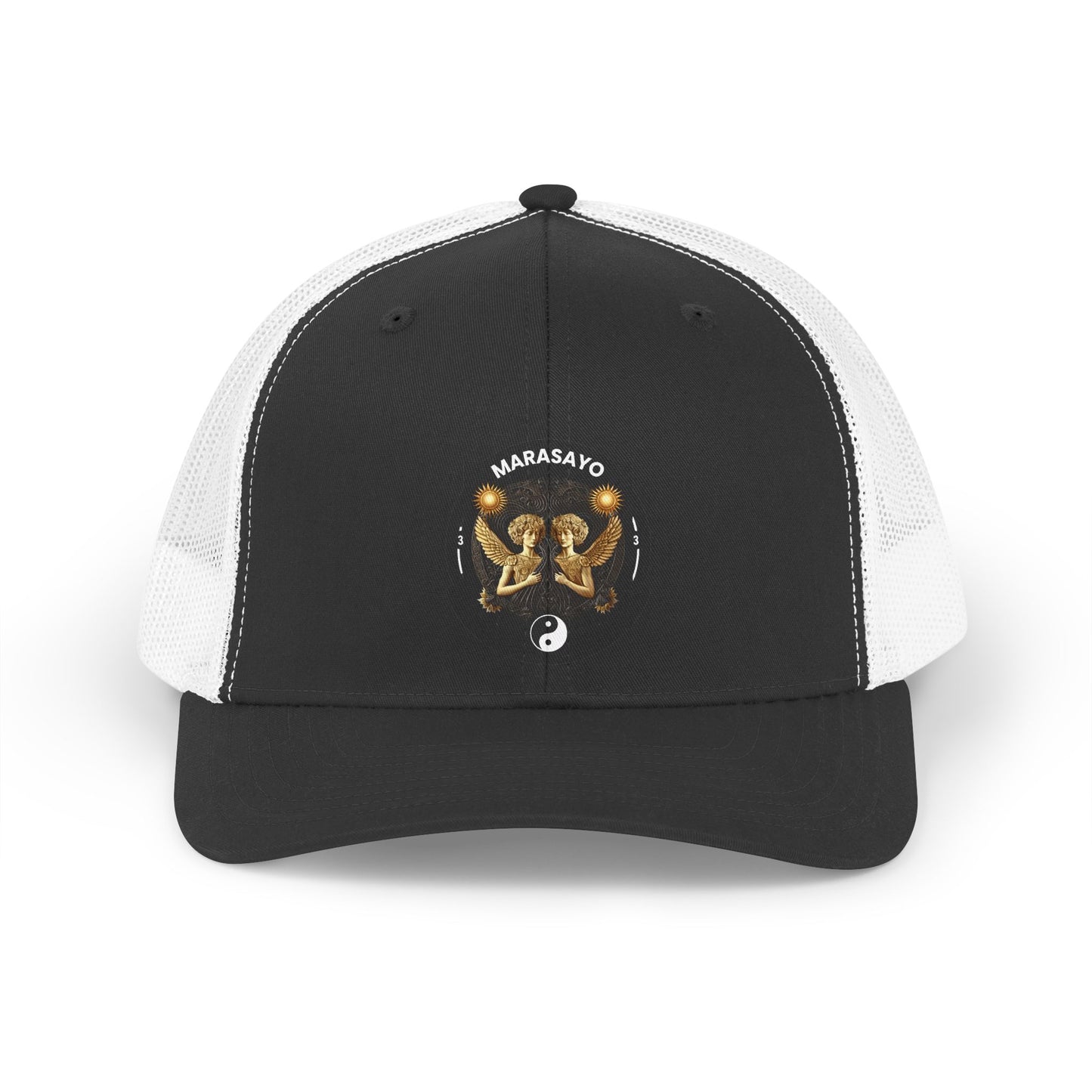 Merch Wars Product 015 -Trucker Hat — Retro  Mesh Cap by Marasa Yo