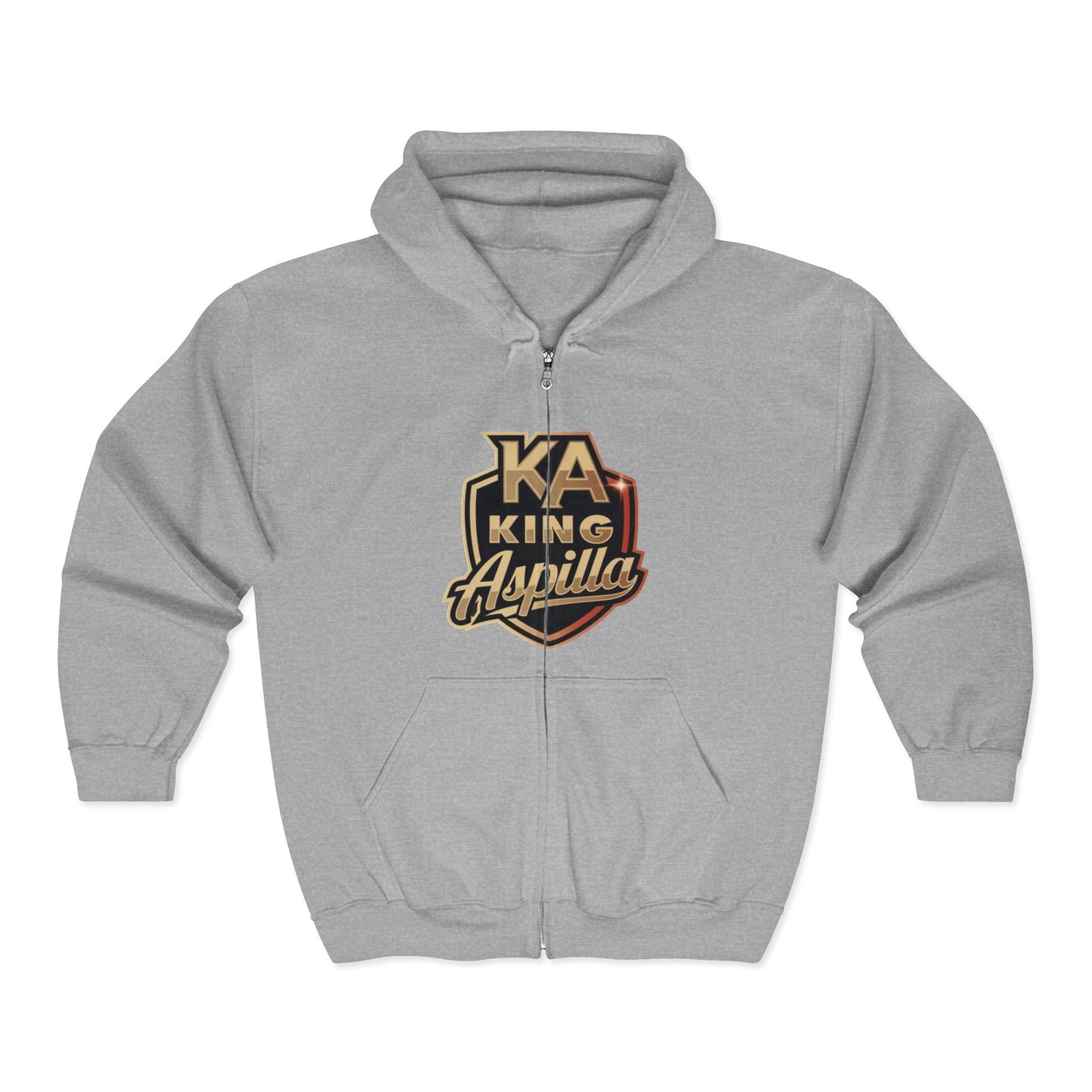 Merch Wars Product 012 Zip Hoodie Pullover/  Gildan 18600/ Size: 4500X3000 px By King Aspilla V3