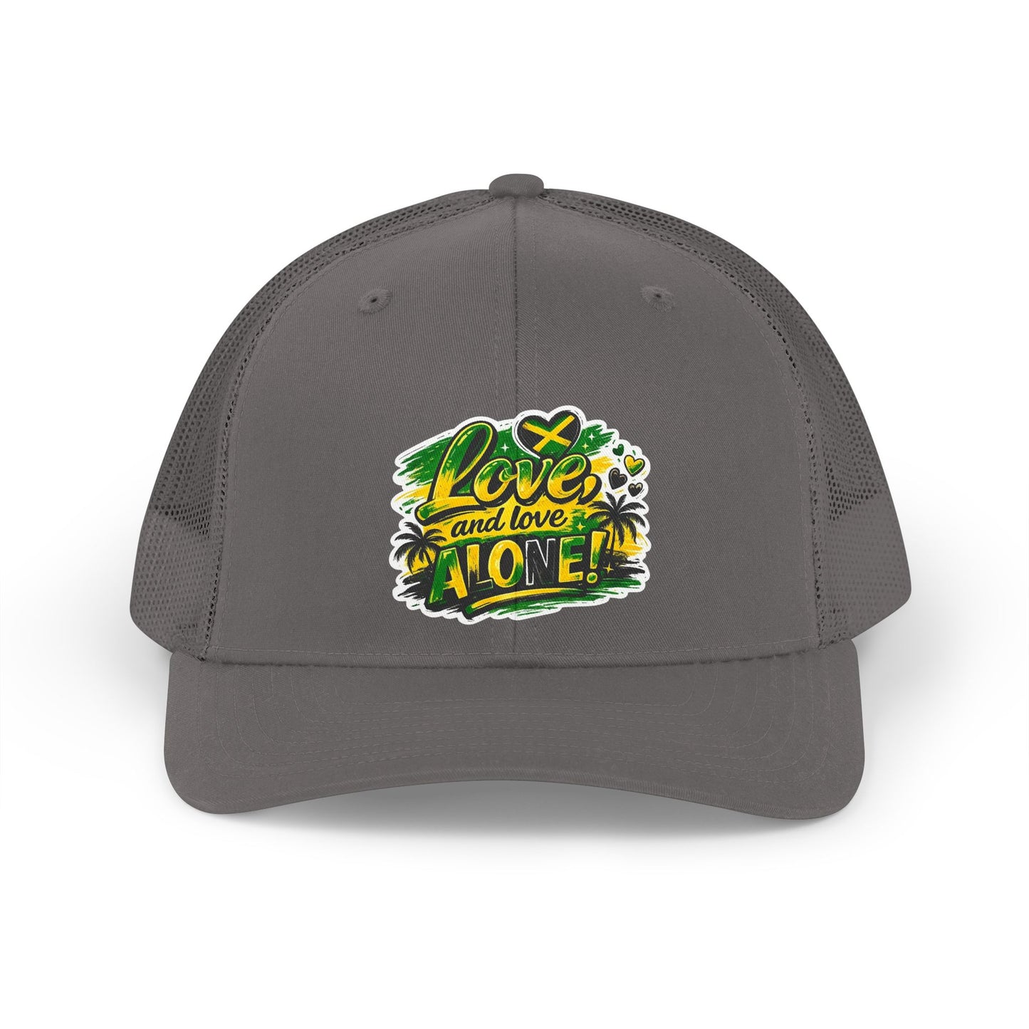 Merch Wars Product 015 -Trucker Hat V1 — Retro  Mesh Cap by Jay Fortune