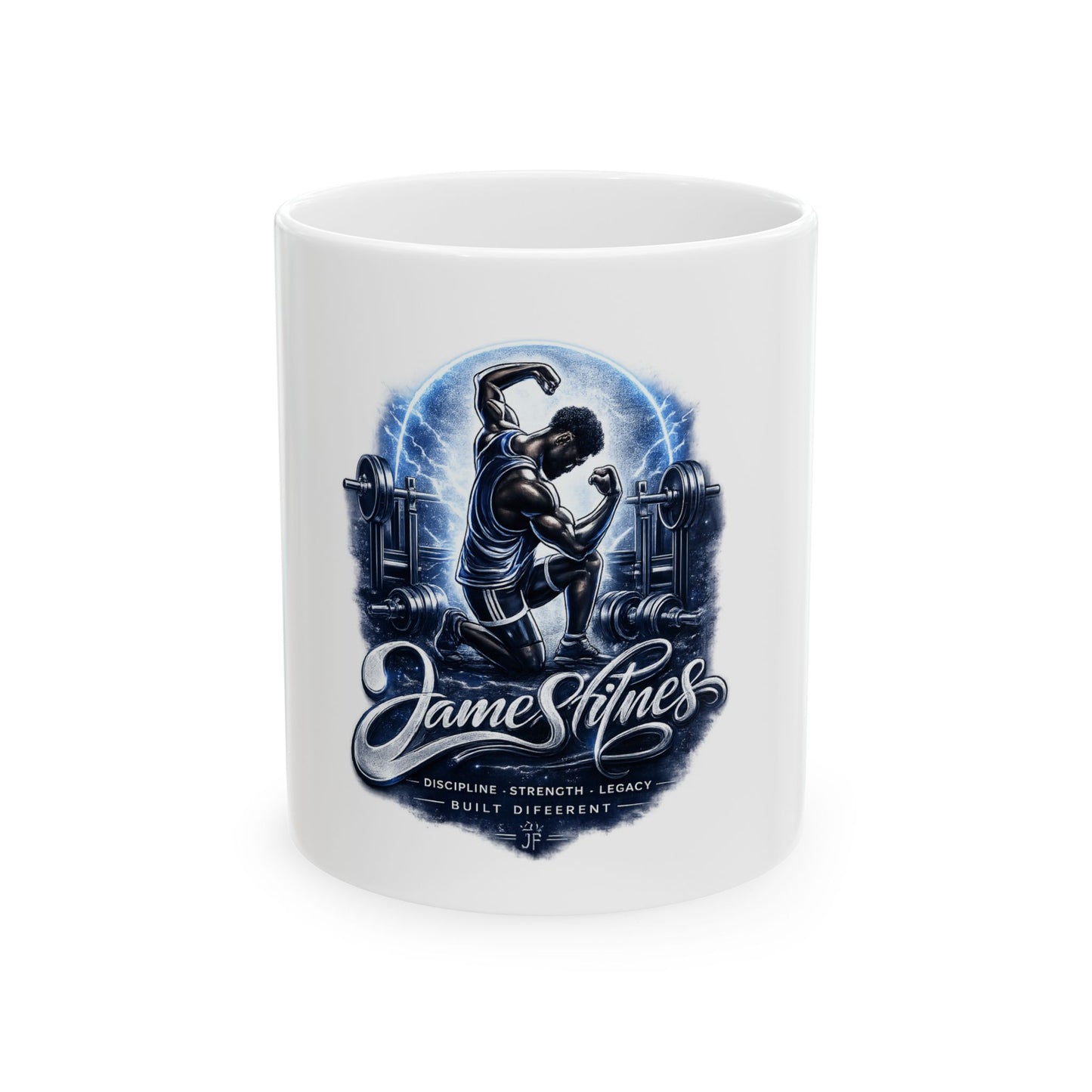 USA ONLY/Merch Wars Product 004 : Ceramic Mug/ Ceramic Mug 11 oz or 15 oz/ size: 2475X1155 px by James Fitness