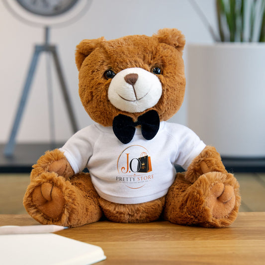 Merch Wars Product #030 Customizable Teddy Bear Plush with Personalized T-Shirt V3 by Mme Odneus