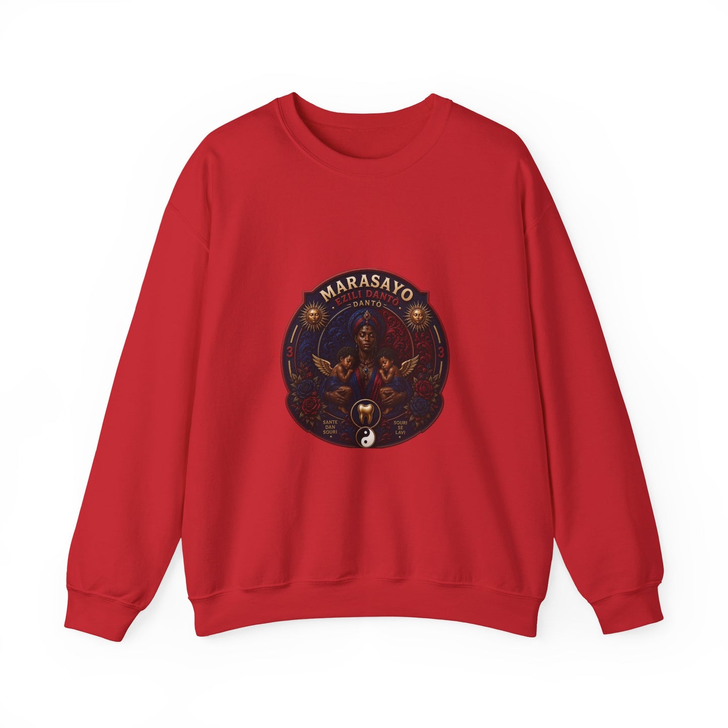 Merch Wars Product 013 Crewneck Sweatshirt/ Gildan 18000/ Size: 3852X4398 px by Marasa yo V3