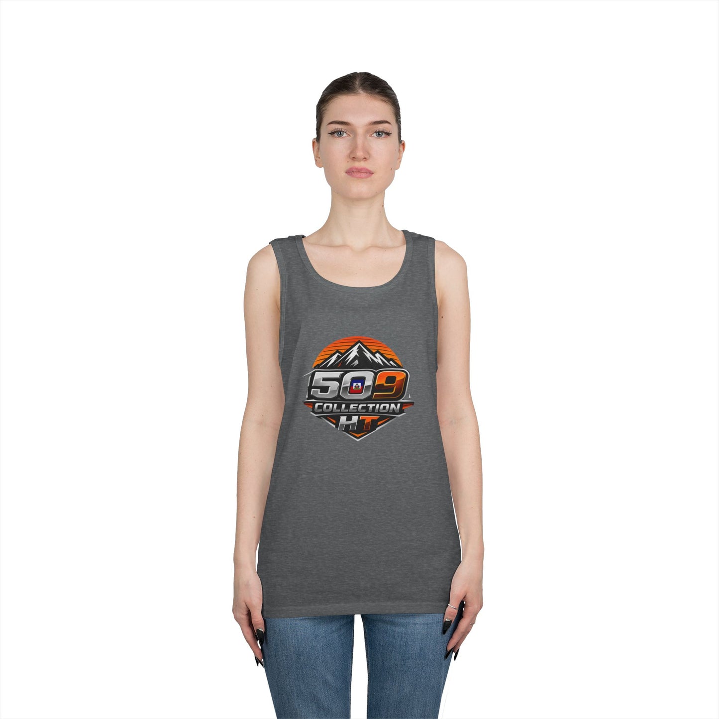 Merch Wars Product 006 Tank Top / Gildan 5200/ Size: 3000X3413 px By Glory to Lord