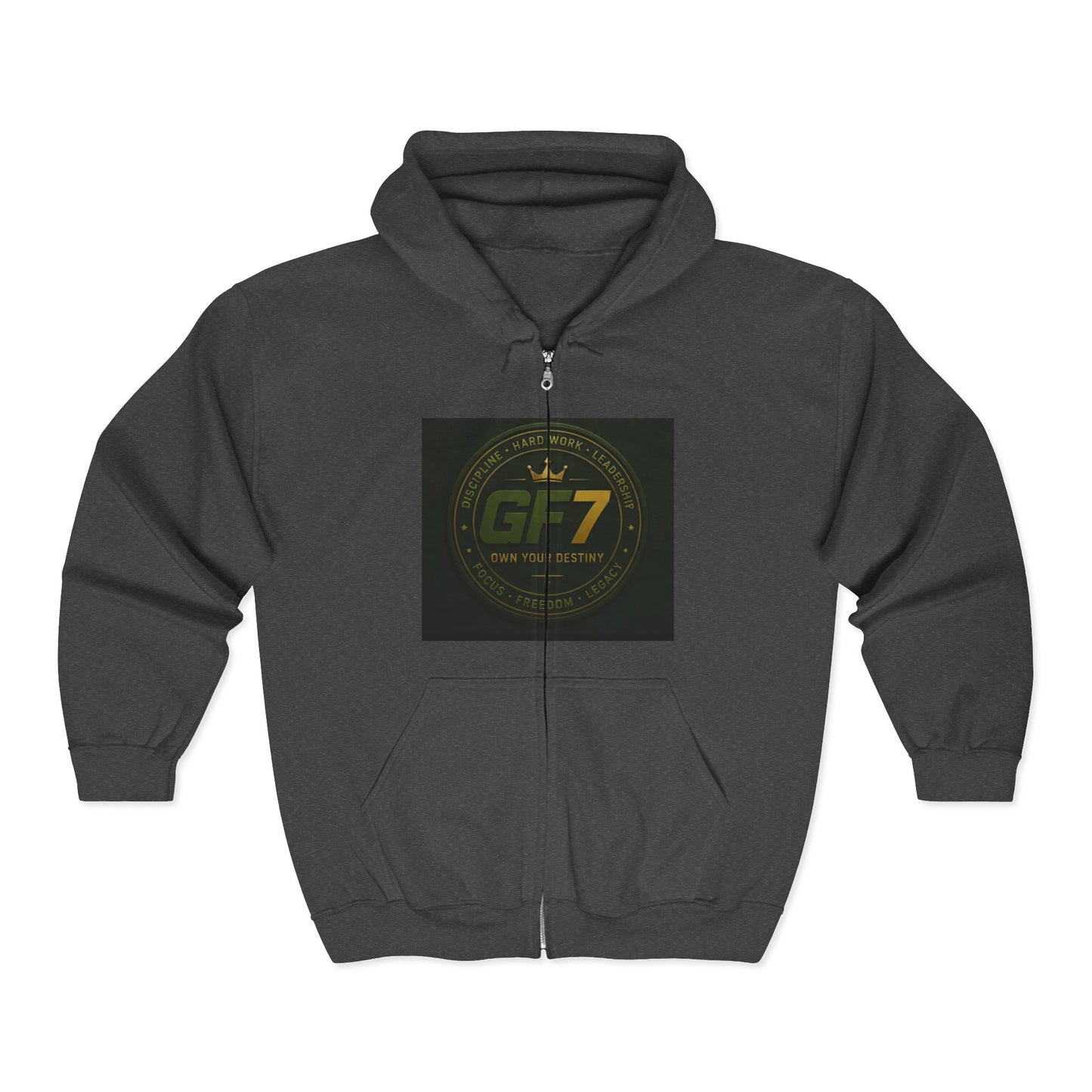 Merch Wars Product 012 Zip Hoodie Pullover/  Gildan 18600/ Size: 4500X3000 px  V1 by Fredo