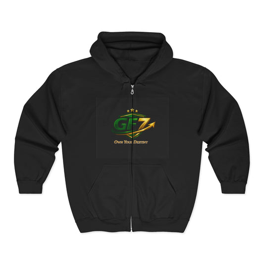 Copy of Merch Wars Product 012 Zip Hoodie Pullover/  Gildan 18600/ Size: 4500X3000 px  V2 by Fredo