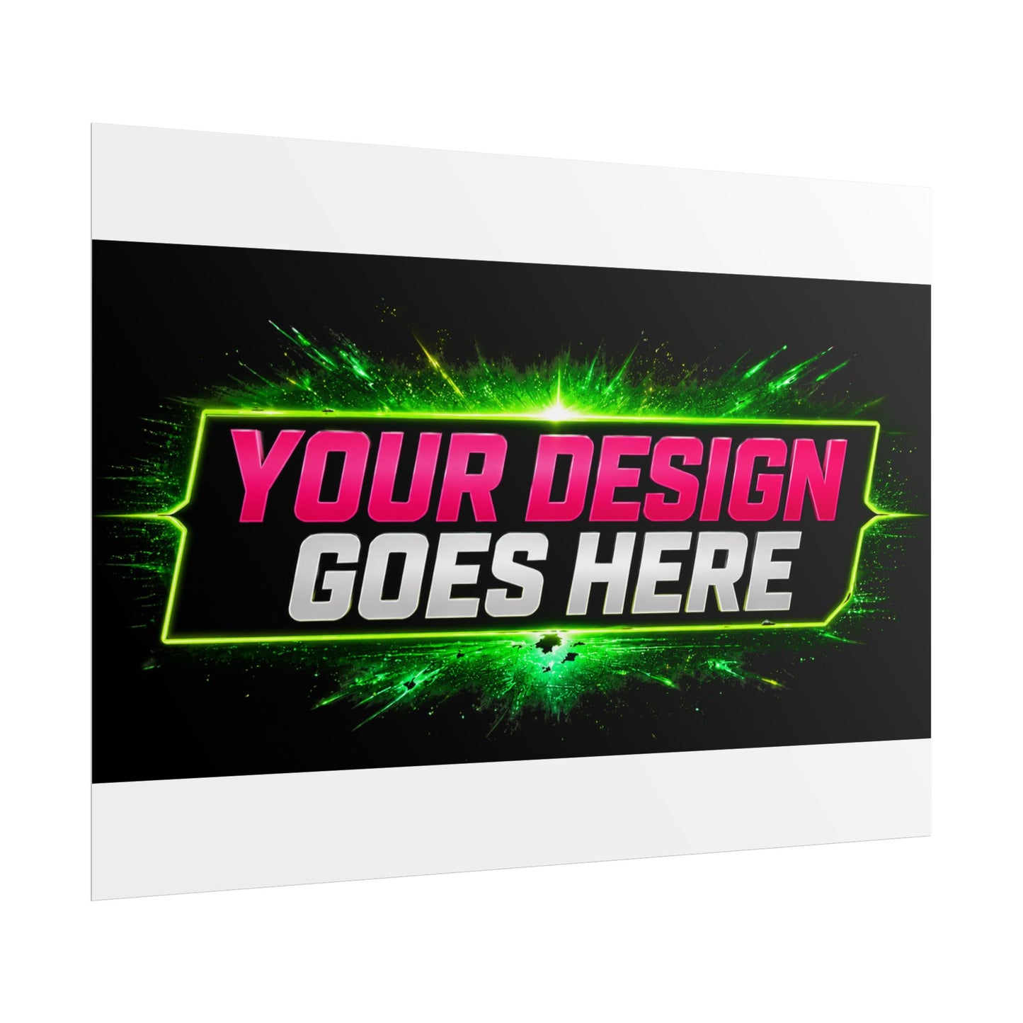 Template EUROPE Only Merch Wars Rolled Poster — by