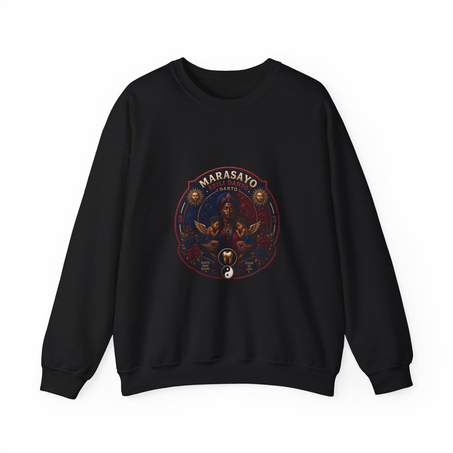 Merch Wars Product 013 Crewneck Sweatshirt/ Gildan 18000/ Size: 3852X4398 px by Marasa yo V3