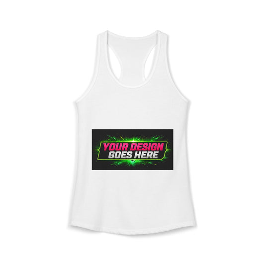 Template CANADA Only Merch Wars - Women's Ideal Racerback Tank- by
