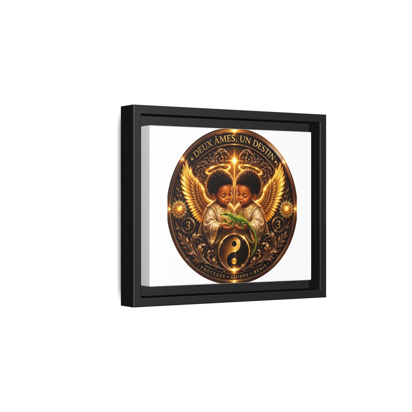 Merch Wars Product 002 : Matte Canvas, Framed (Multi-color) / Desing (3000X2400 px) / Multiple Colors by Marasa Yo V2