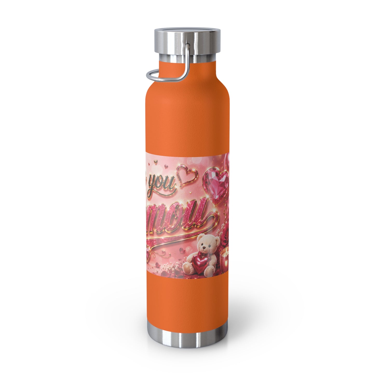 USA ONLY/ MERCH WARS/  22oz Copper Vacuum Bottle #DRINK006 - by Shamou