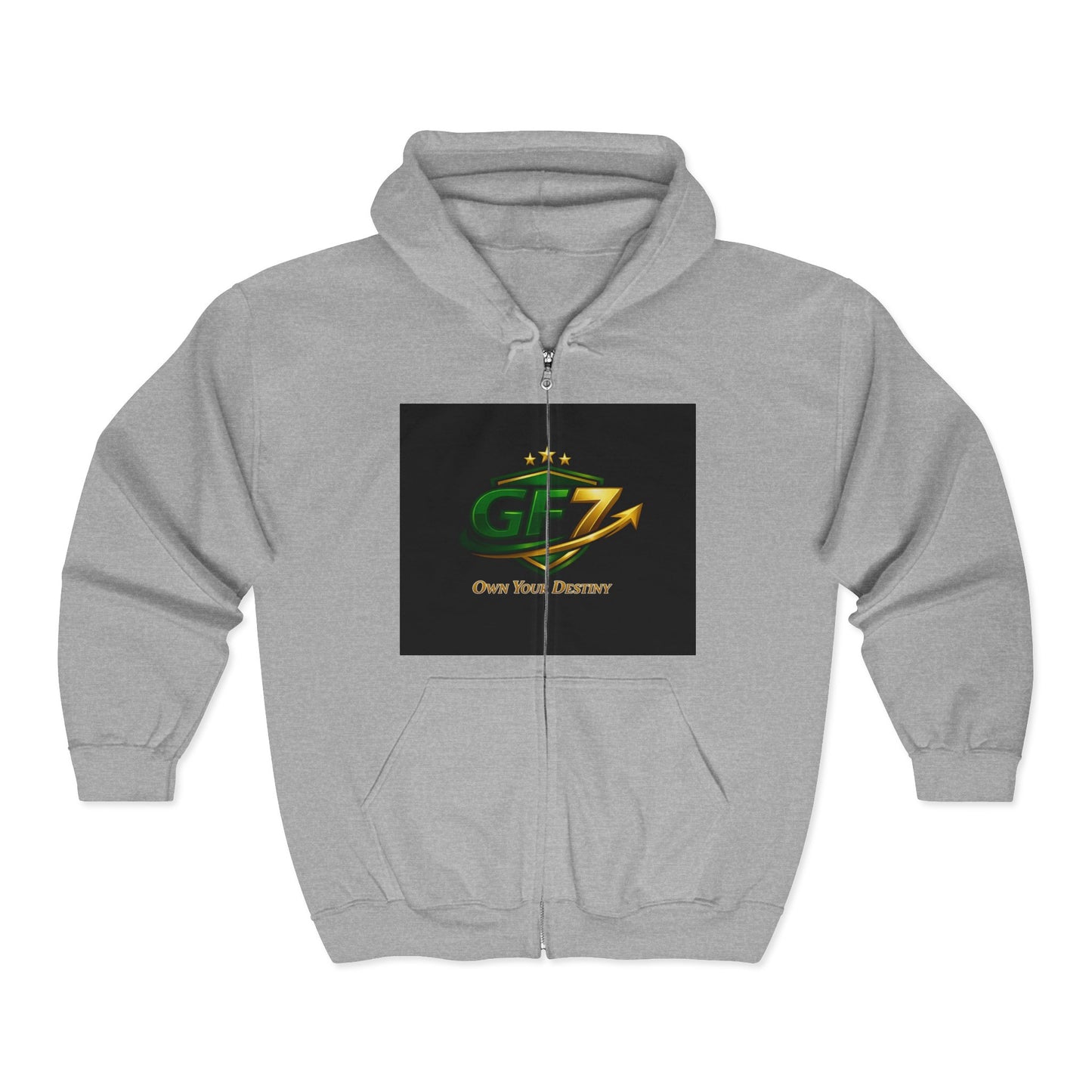 Copy of Merch Wars Product 012 Zip Hoodie Pullover/  Gildan 18600/ Size: 4500X3000 px  V2 by Fredo