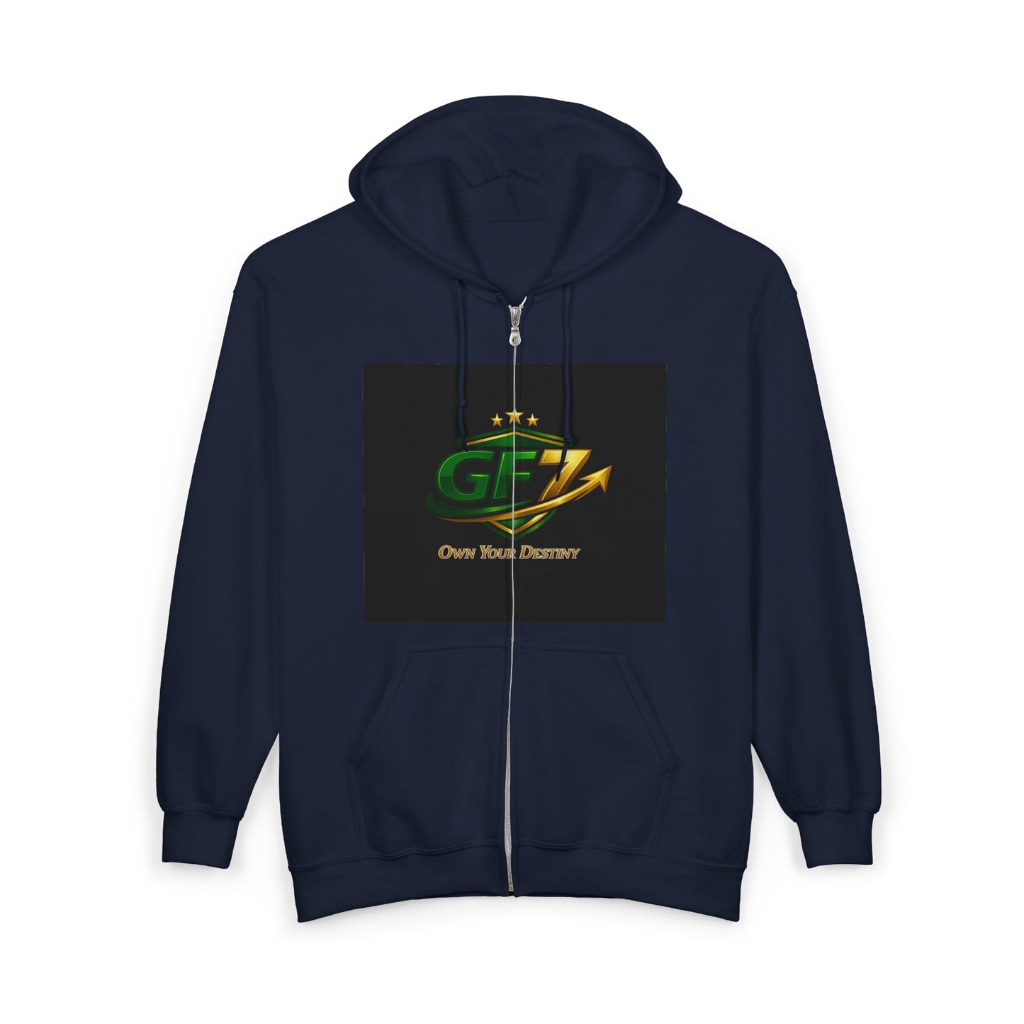 Copy of Merch Wars Product 012 Zip Hoodie Pullover/  Gildan 18600/ Size: 4500X3000 px  V2 by Fredo