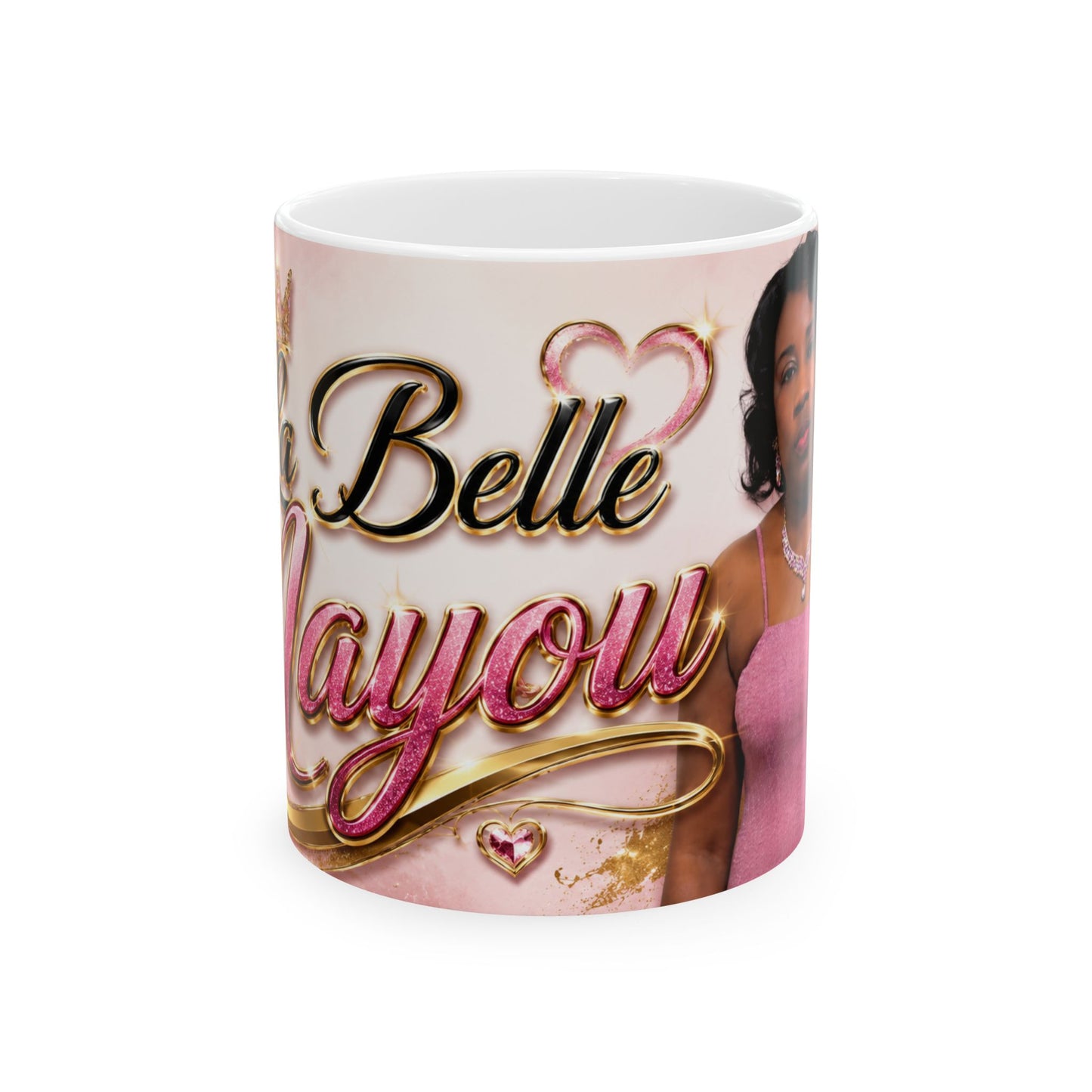 Merch Wars Product 004 : Ceramic Mug/ Ceramic Mug 11 oz or 15 oz/ size: 2475X1155 px by La Belle Nayou