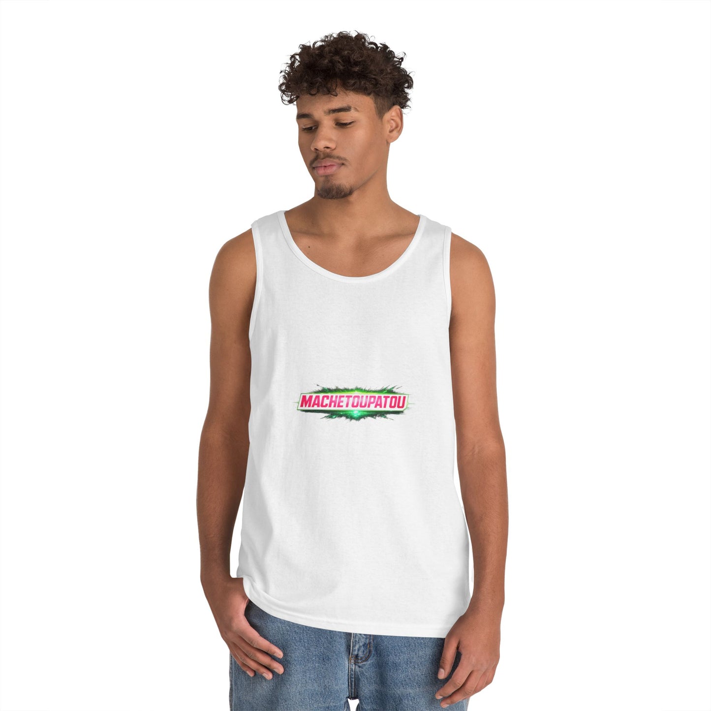 Template Merch Wars Product 006 Tank Top / Gildan 5200/ Size: 3000X3413 px