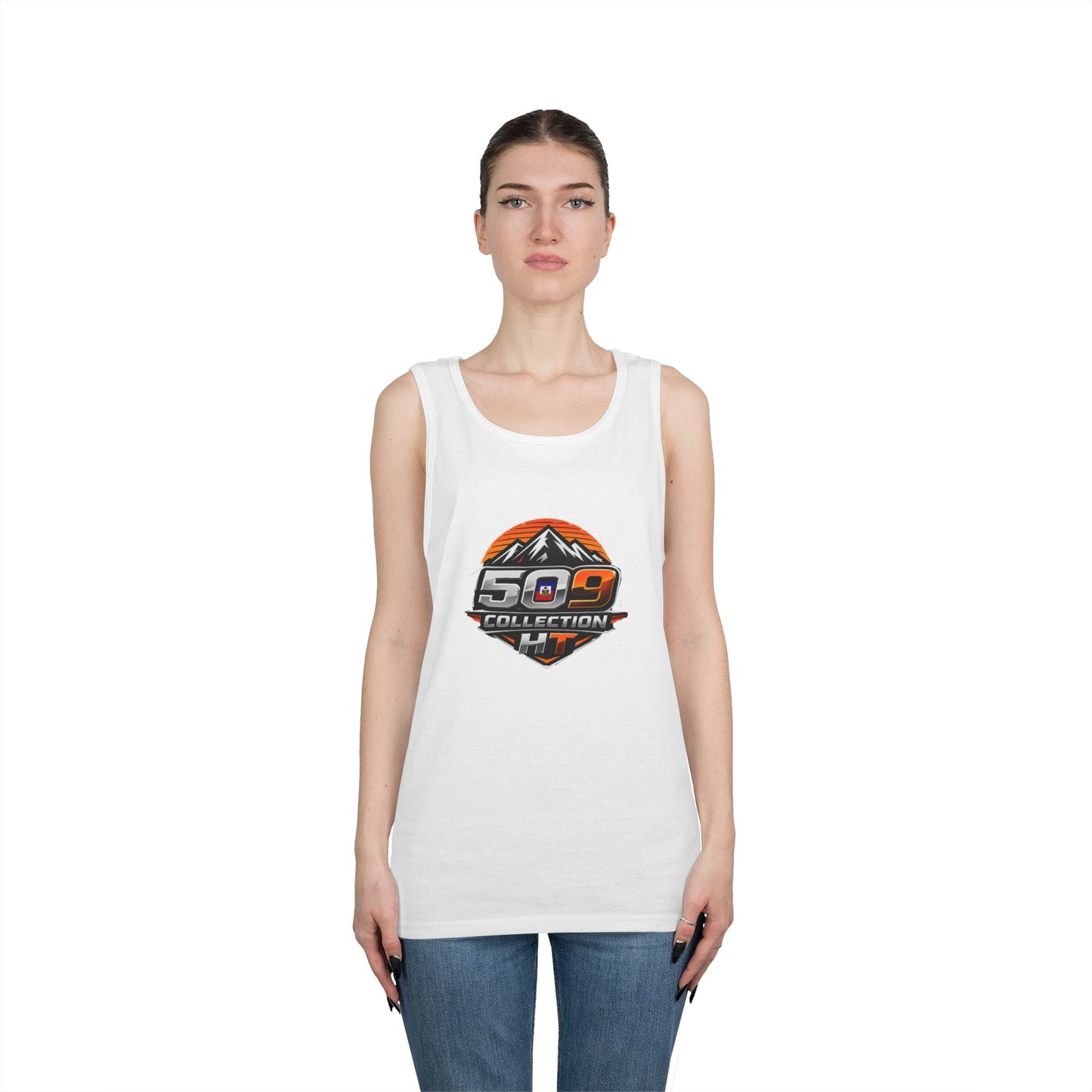Merch Wars Product 006 Tank Top / Gildan 5200/ Size: 3000X3413 px by Glory to Lord
