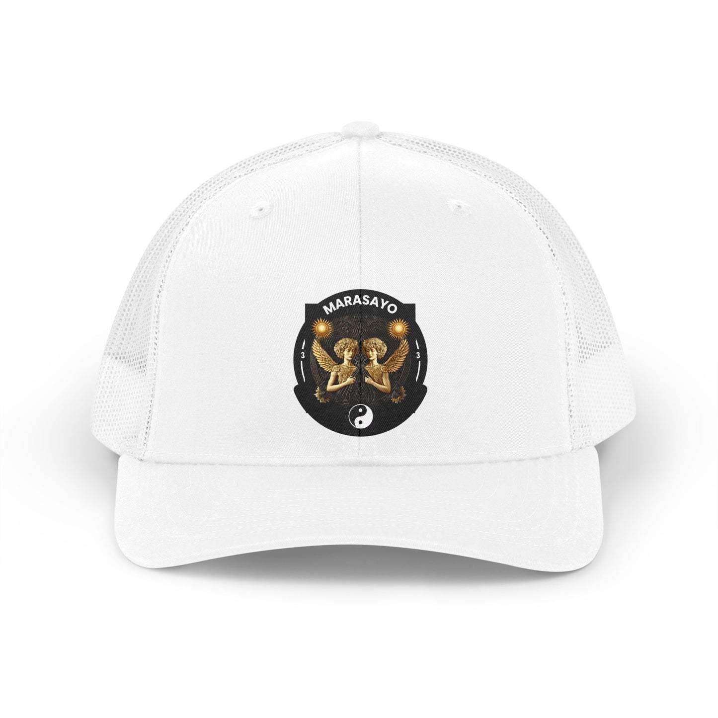 Merch Wars Product 015 -Trucker Hat — Retro  Mesh Cap by Marasa Yo