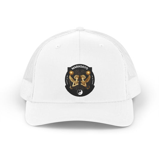 Merch Wars Product 015 -Trucker Hat — Retro  Mesh Cap by Marasa Yo