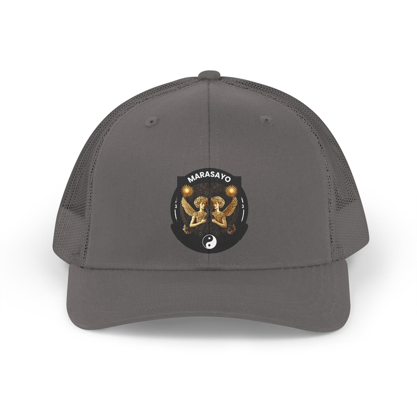 Merch Wars Product 015 -Trucker Hat — Retro  Mesh Cap by Marasa Yo