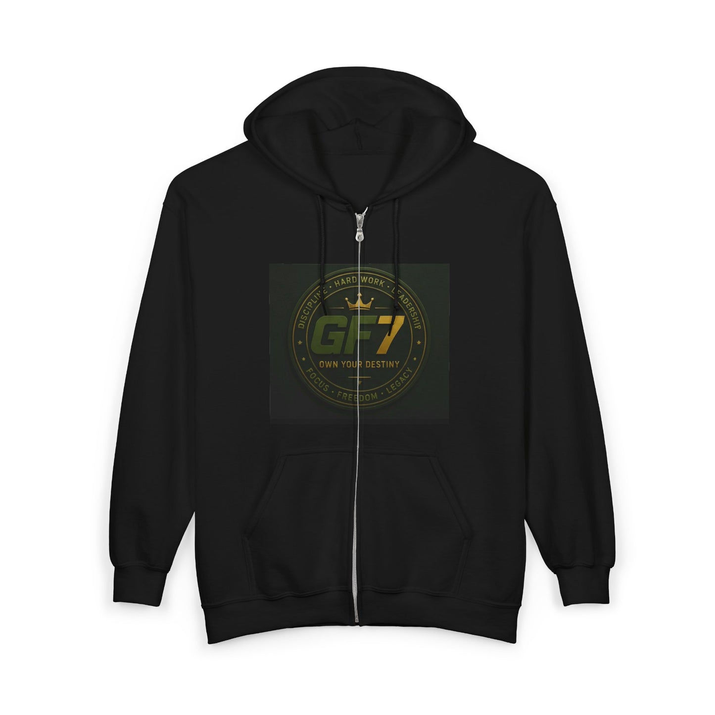 Merch Wars Product 012 Zip Hoodie Pullover/  Gildan 18600/ Size: 4500X3000 px  V1 by Fredo