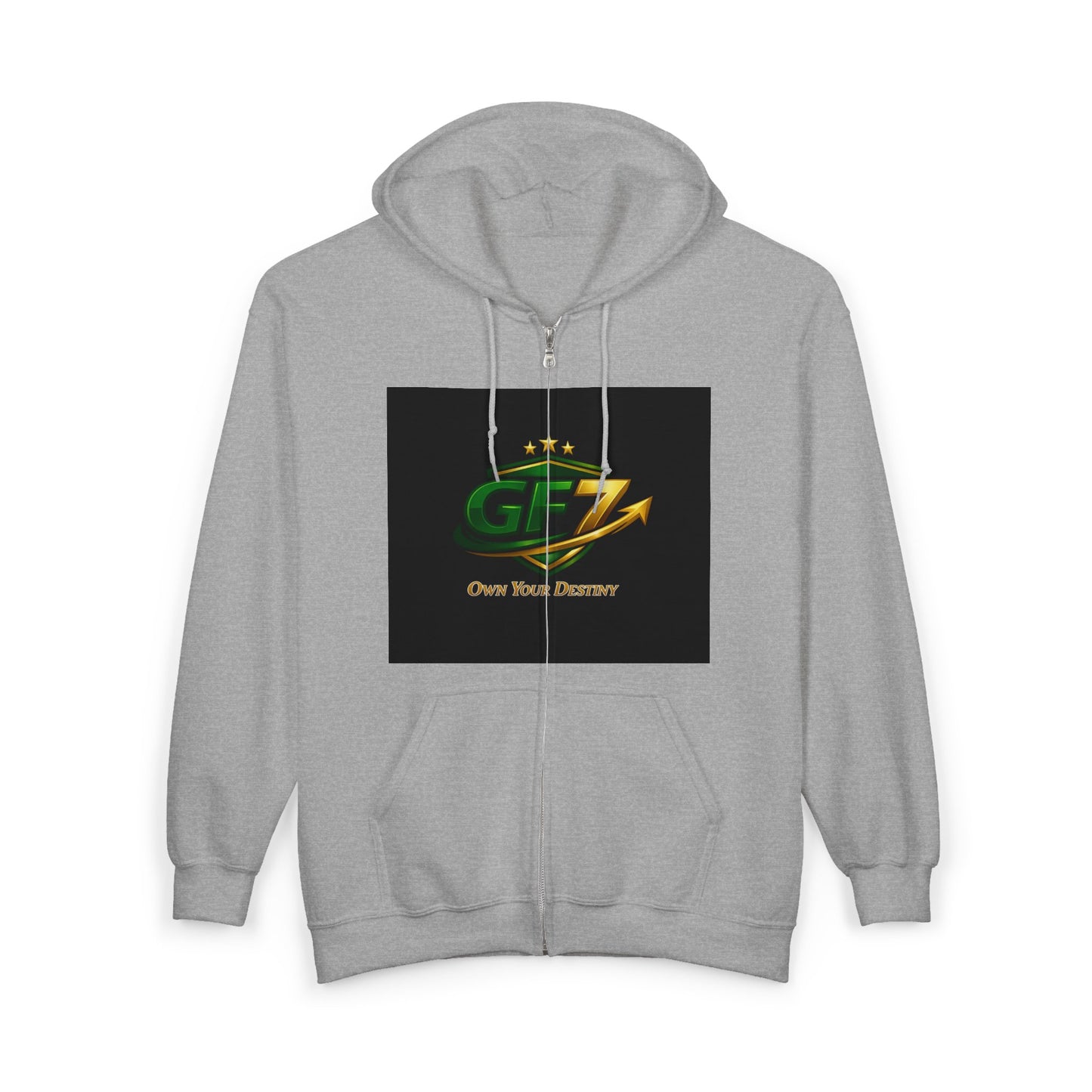 Copy of Merch Wars Product 012 Zip Hoodie Pullover/  Gildan 18600/ Size: 4500X3000 px  V2 by Fredo