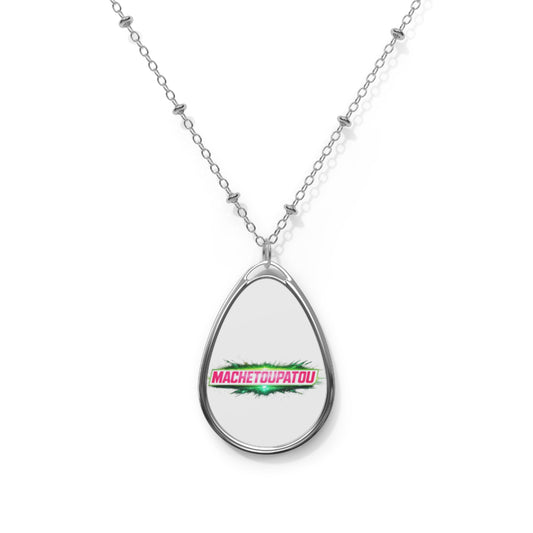 MT TEMPLATE/ USA ONLY/ MERCH WARS/  Oval Pendant Necklace #JEWEL001 - by