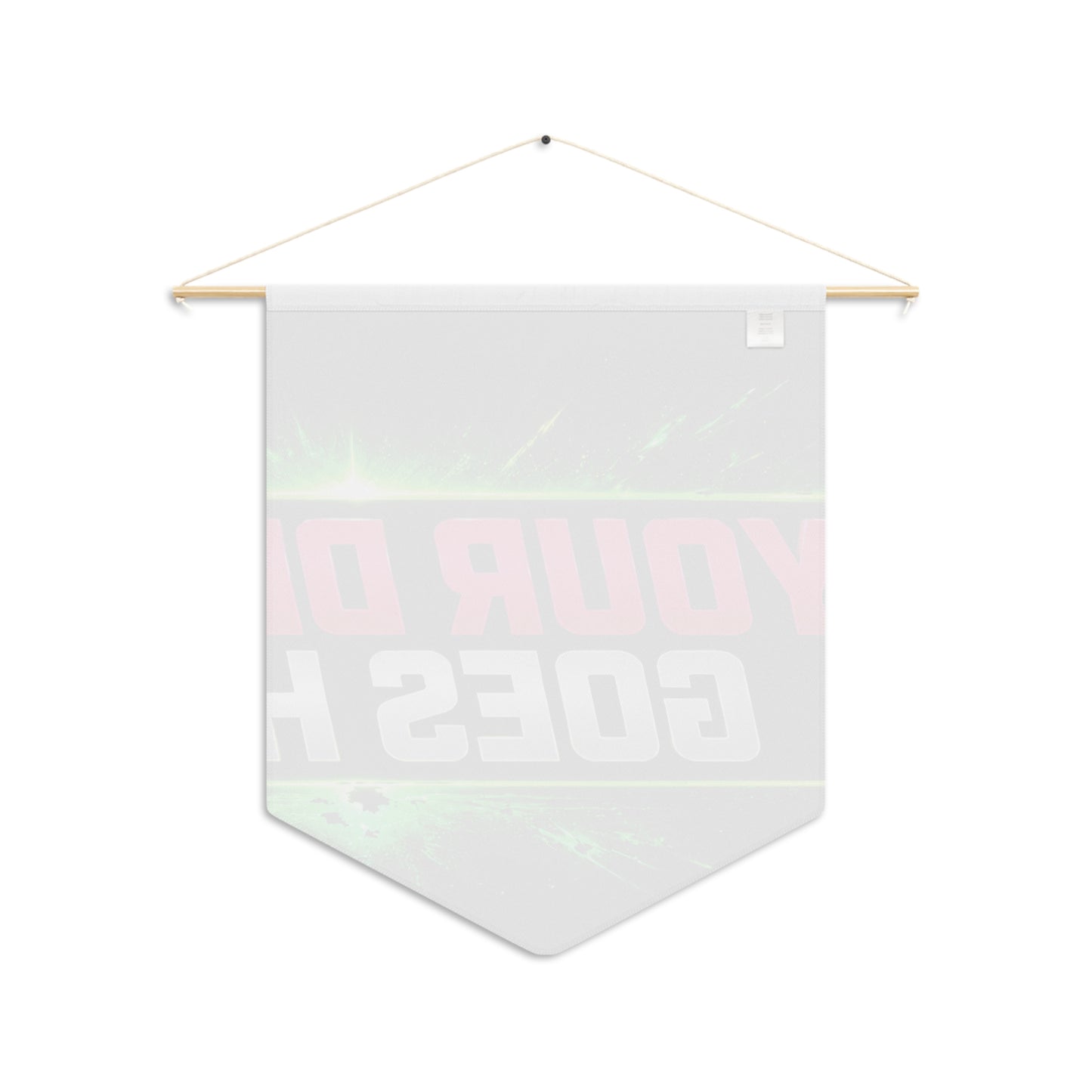 Template Merch Wars Product #033 Custom Gaming Pennant Banner —