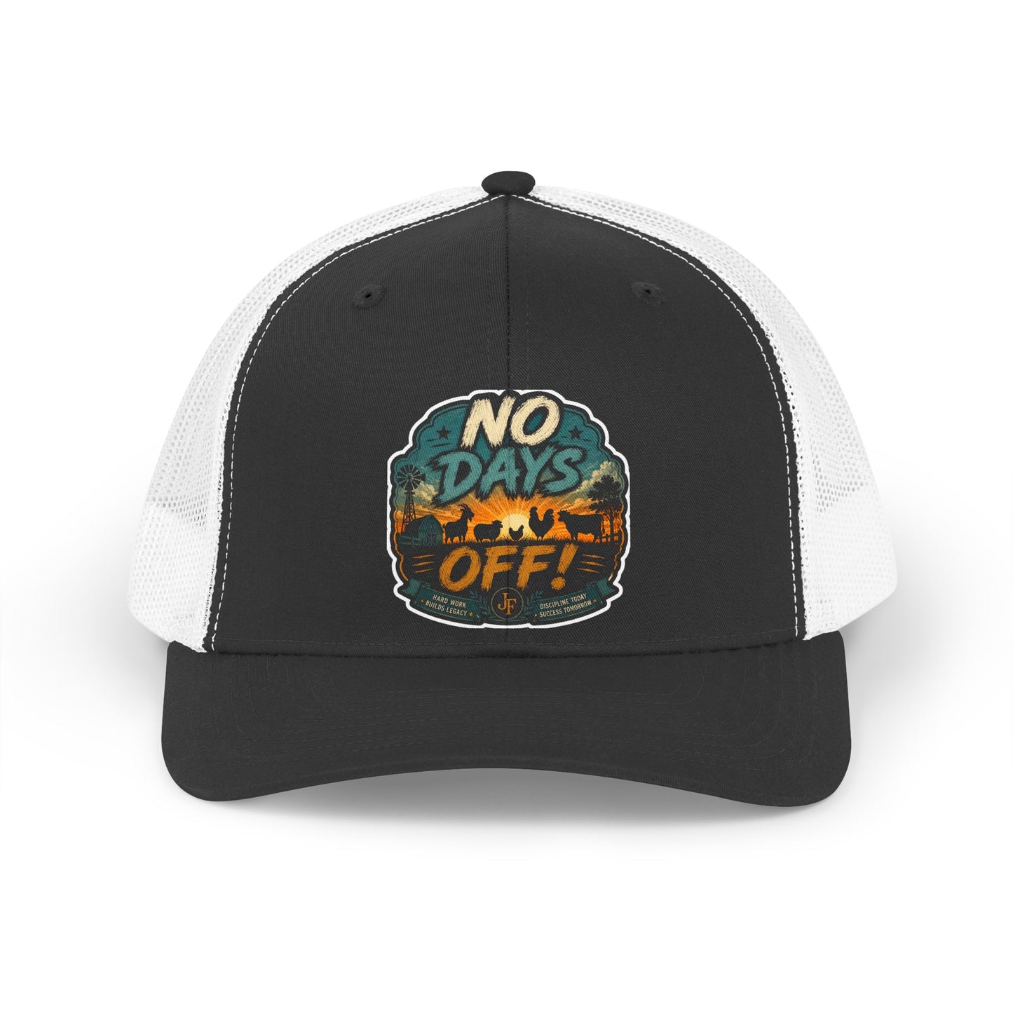 Merch Wars Product 015 -Trucker Hat V3 — Retro  Mesh Cap by Jay Fortune