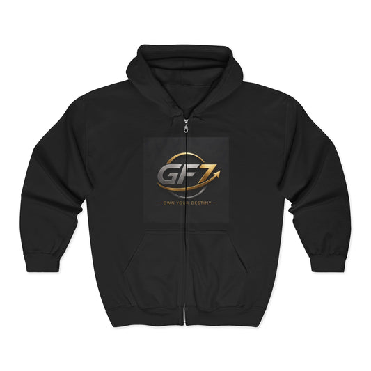 Merch Wars Product 012 Zip Hoodie Pullover/  Gildan 18600/ Size: 4500X3000 px  V2 by Fredo