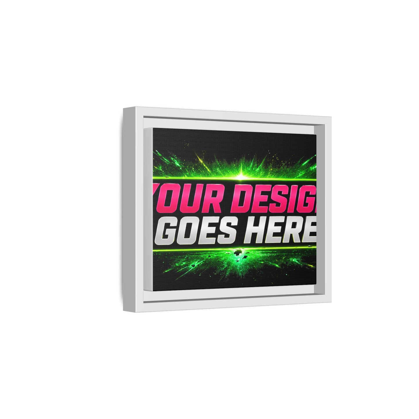 Template  Merch Wars Product #036 Framed Matte Canvas Wall Art —