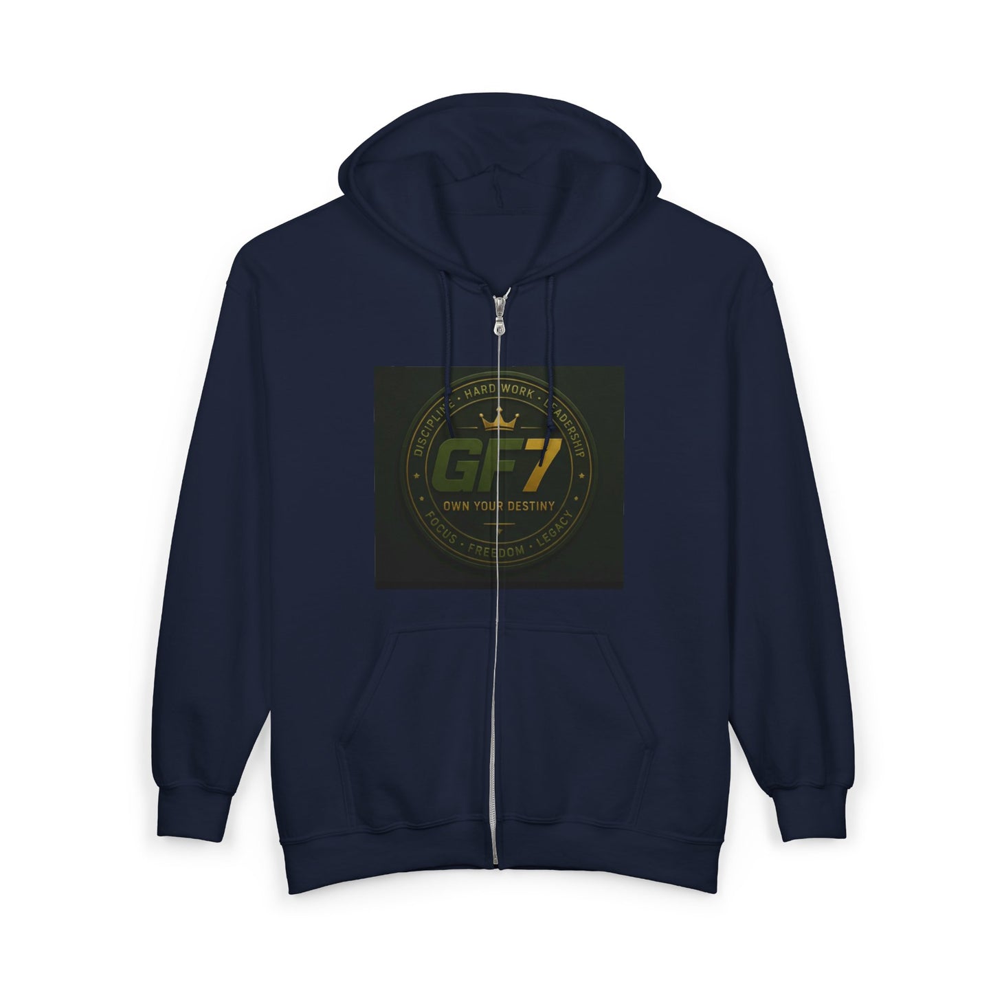 Merch Wars Product 012 Zip Hoodie Pullover/  Gildan 18600/ Size: 4500X3000 px  V1 by Fredo