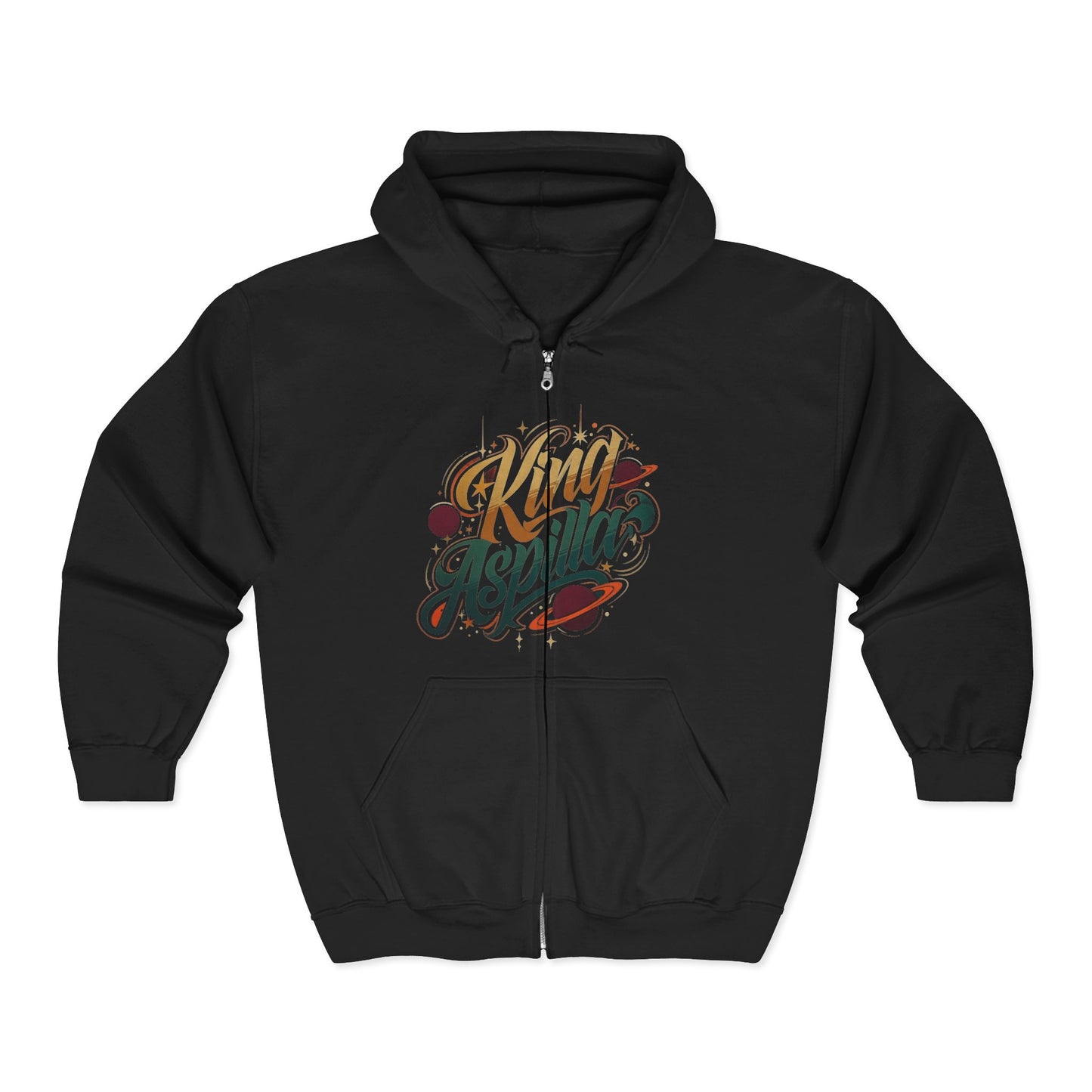 Merch Wars Product 012 Zip Hoodie Pullover/  Gildan 18600/ Size: 4500X3000 px By King Aspilla V1