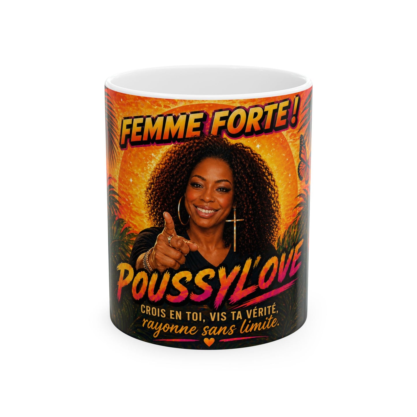 Merch Wars Product 004 : Ceramic Mug/ Ceramic Mug 11 oz or 15 oz/ size: 2475X1155 px by Poussylove