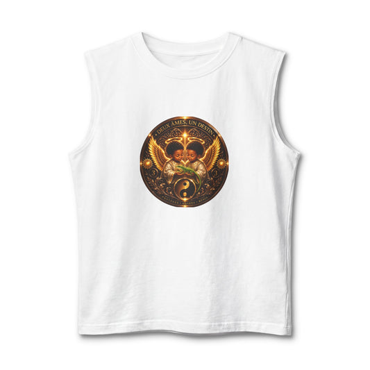 Merch Wars Season 3 Product 008 Graphic Muscle Tank — by Marasa Yo V2