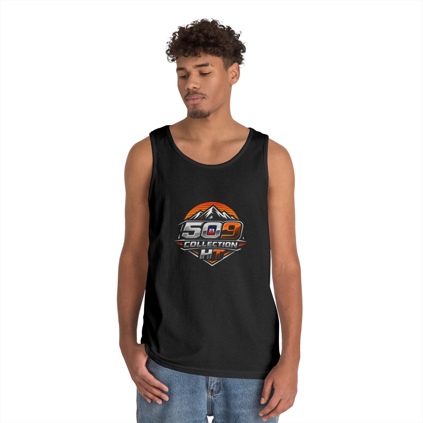 Merch Wars Product 006 Tank Top / Gildan 5200/ Size: 3000X3413 px by Glory to Lord