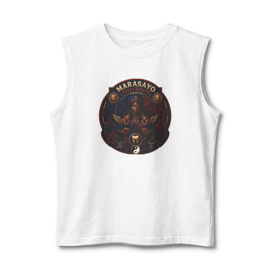 Merch Wars Season 3 Product 008 Graphic Muscle Tank — by Marasa Yo V1
