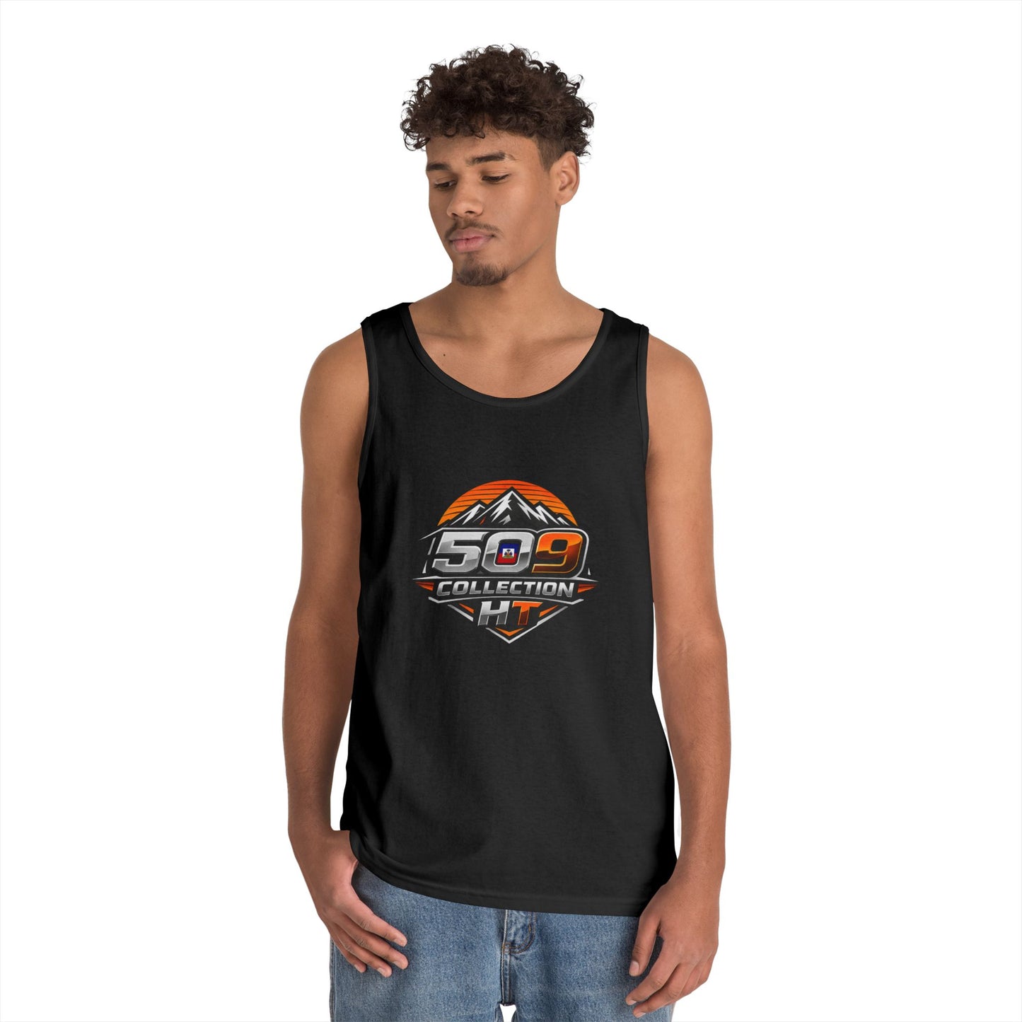 Merch Wars Product 006 Tank Top / Gildan 5200/ Size: 3000X3413 px By Glory to Lord