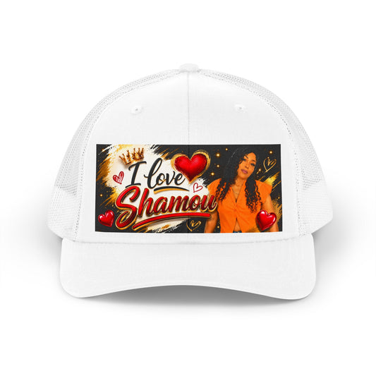 Merch Wars Product 015 -Trucker Hat — Retro  Mesh Cap by Shamou