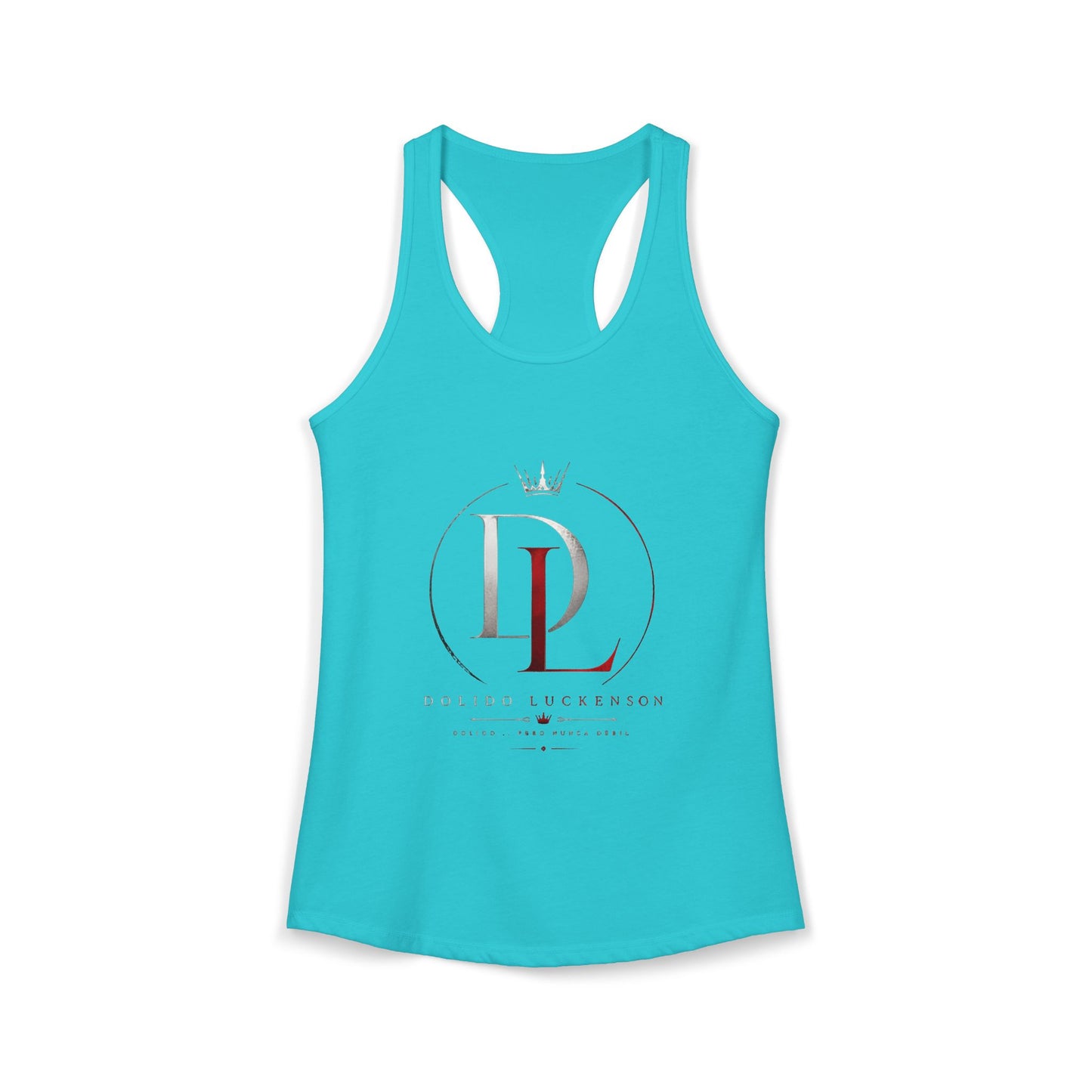 Merch Wars Product 019 Women's Ideal Racerback Tank by Dolido