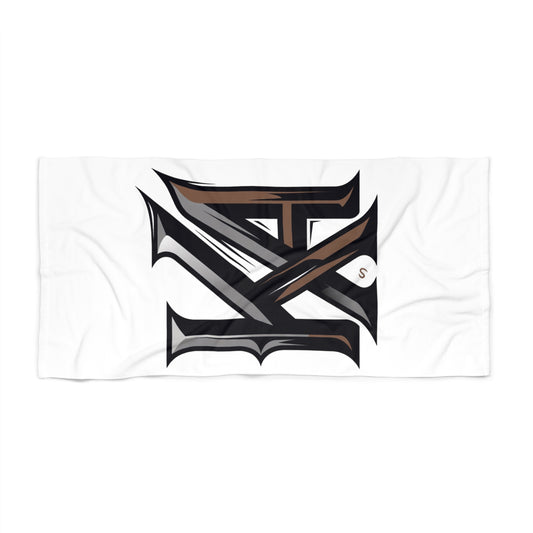 Merch Wars Product 020. Beach Towel — By King Aspilla V2