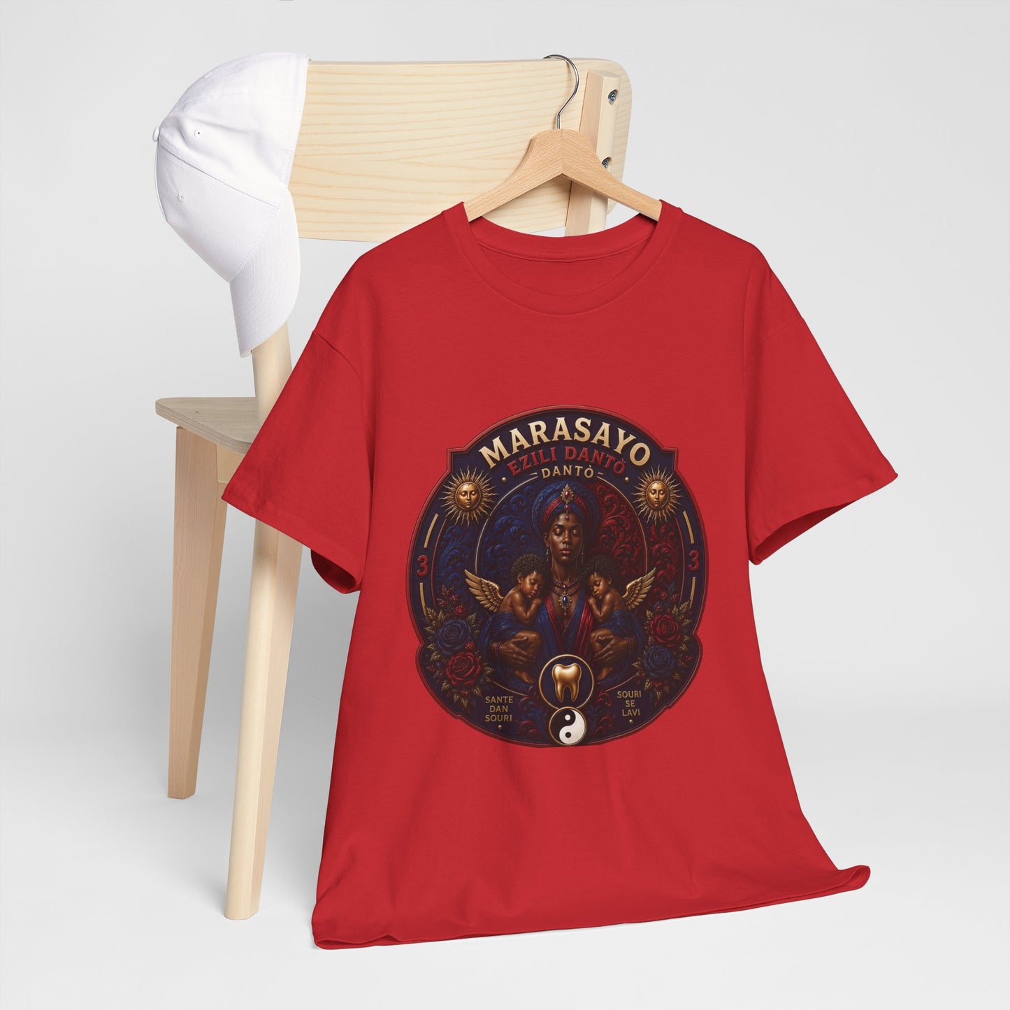 Merch Wars Product 014 T-Shirt/ Gildan 5000 Heavy cotton tee/ size: 3951X4919 px By Marasa Yo V3