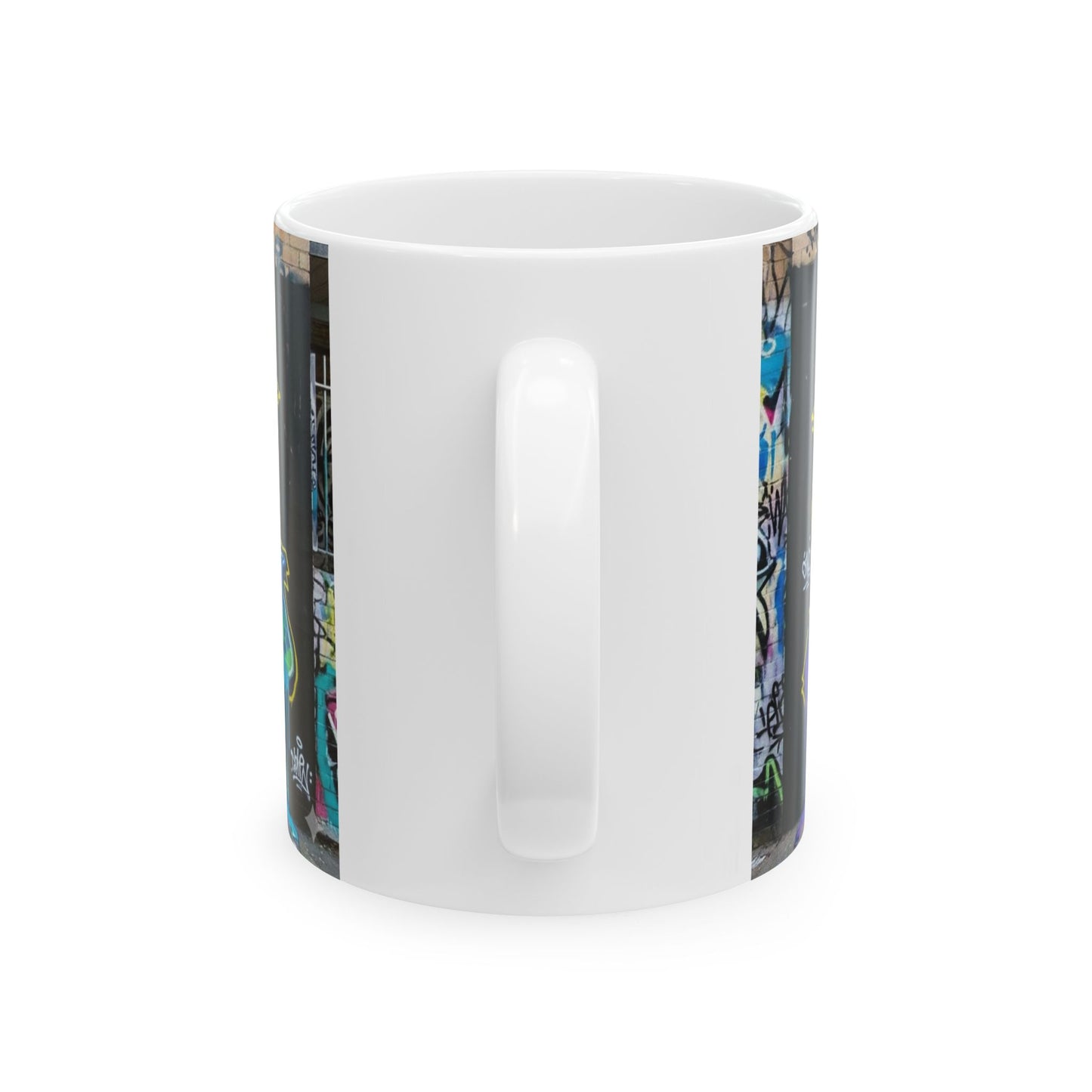 Merch Wars Product 004 : Ceramic Mug/ Ceramic Mug 11 oz or 15 oz/ size: 2475X1155 px V2  by DEENDRIP